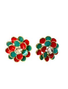 Pozłacane Kolczyki Srebrny sztyft 925 Lolita Accessories...