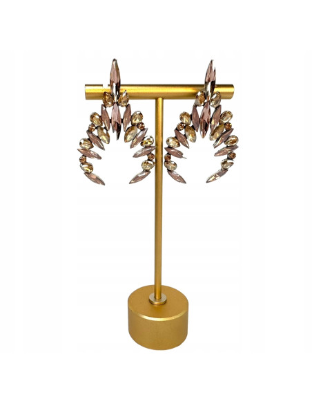 Kolczyki na Wielkie Wyjście Lolita Accessories kamienie Bogate Arabska Noc