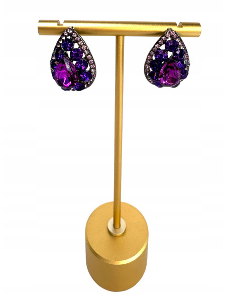 Kolczyki na Wielkie Wyjście Lolita Accessories kamienie Bogate Arabska Noc