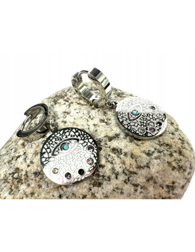 Kolczyki HAMSA ze stali chirurgicznej Lolita...