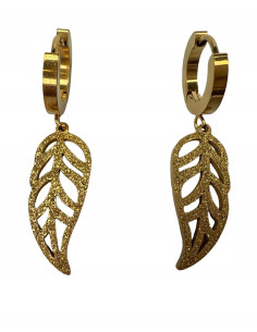 Kolczyki ze stali chirurgicznej Lolita Accessories złote...