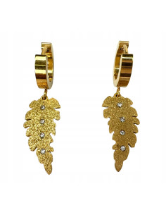 Kolczyki ze stali chirurgicznej Lolita Accessories złote...