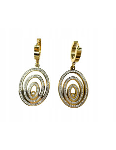 Kolczyki ze stali chirurgicznej Lolita Accessories złote...