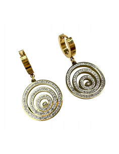 Kolczyki ze stali chirurgicznej Lolita Accessories złote...