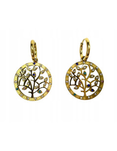 Kolczyki ze stali chirurgicznej Lolita Accessories złote...