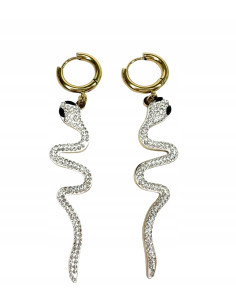 Kolczyki Wąż BOHO stal chirurgiczna Lolita Accessories...