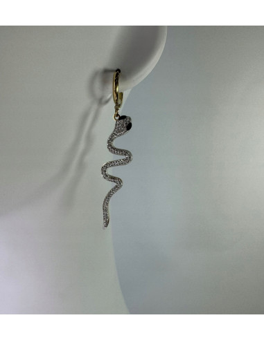 Kolczyki Wąż BOHO stal chirurgiczna Lolita...
