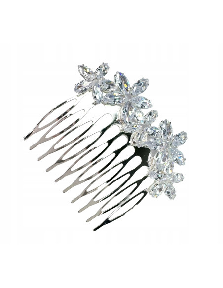 Grzebień wsuwany do włosów ozdobny kamienie Lolita Accessories