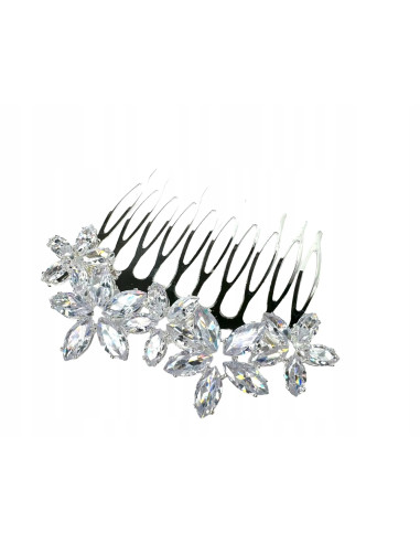 Grzebień wsuwany do włosów ozdobny kamienie...