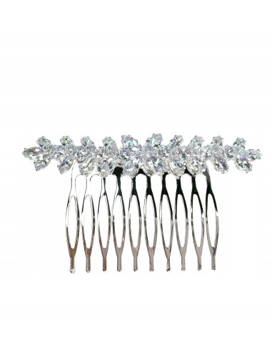 Grzebień wsuwany do włosów ozdobny kamienie...