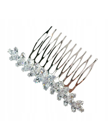 Grzebień wsuwany do włosów ozdobny kamienie Lolita Accessories