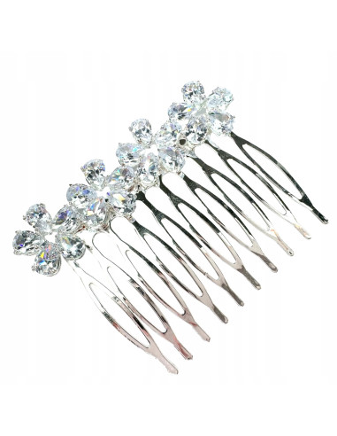Grzebień wsuwany do włosów ozdobny kamienie Lolita Accessories
