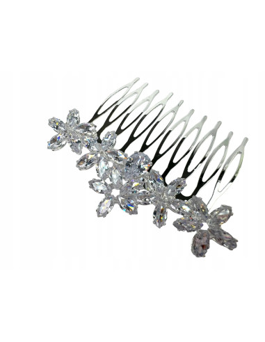 Grzebień wsuwany do włosów ozdobny kamienie...
