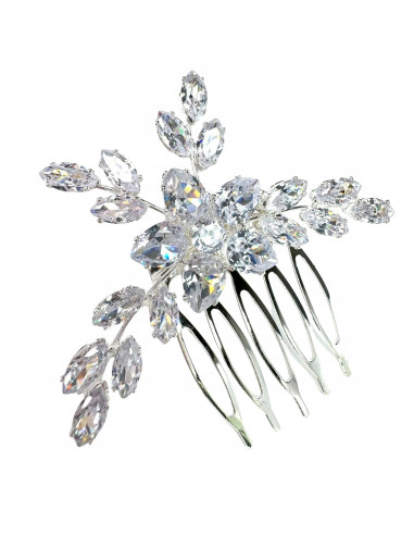 Grzebień wsuwany do włosów ozdobny kamienie...