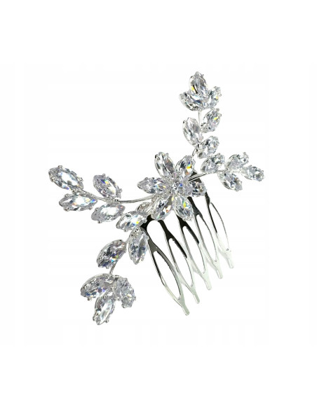 Grzebień wsuwany do włosów ozdobny kamienie Lolita Accessories