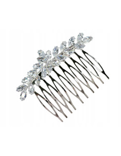 Grzebień wsuwany do włosów ozdobny kamienie Lolita...