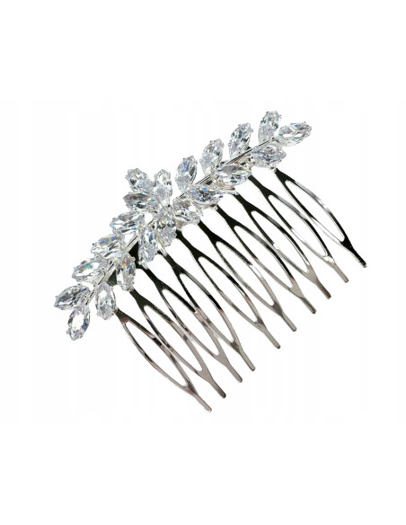 Grzebień wsuwany do włosów ozdobny kamienie Lolita Accessories