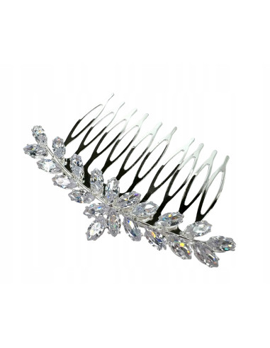 Grzebień wsuwany do włosów ozdobny kamienie...