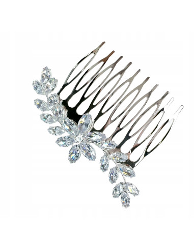 Grzebień wsuwany do włosów ozdobny kamienie...