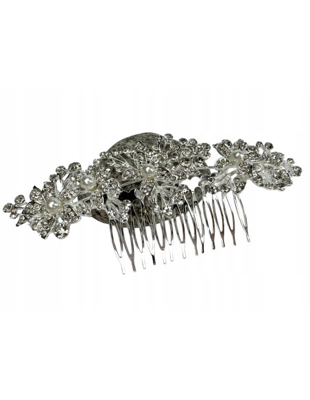 Grzebień wsuwany do włosów ozdobny kamienie Lolita Accessories