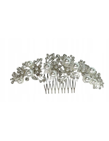 Grzebień wsuwany do włosów ozdobny kamienie...