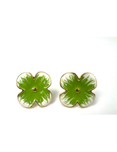 Pozłacane Kolczyki Srebrny sztyft 925 Lolita Accessories...