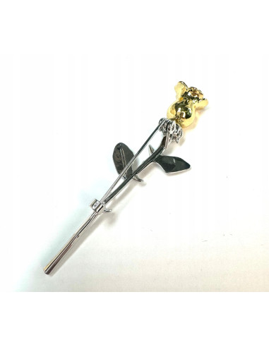 Broszka ozdobna Galeryjna Srebrna Róża Lolita...