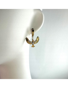 Kolczyki BOHO ORZEŁ stal chirurgiczna HAMSA Lolita... 2