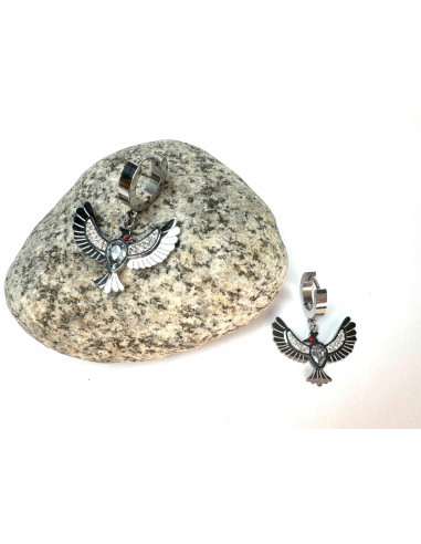 Kolczyki ORZEŁ ze stali chirurgicznej Lolita...