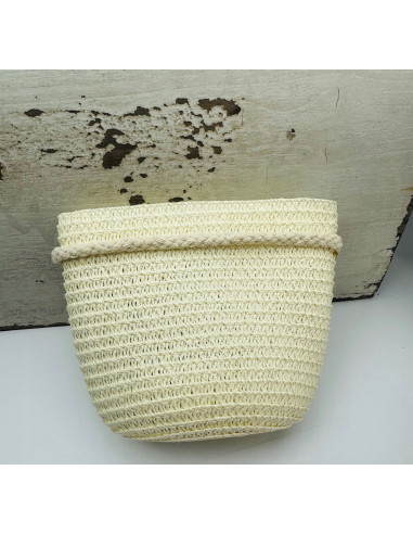 Torebka dziecięca Koszyczek pleciony Kwiatki...