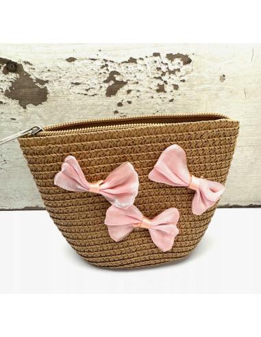 Torebka dziecięca Koszyczek pleciony Kwiatek...