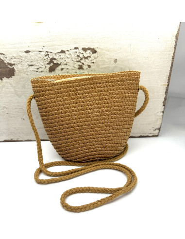 Torebka dziecięca Koszyczek pleciony Kwiatki...