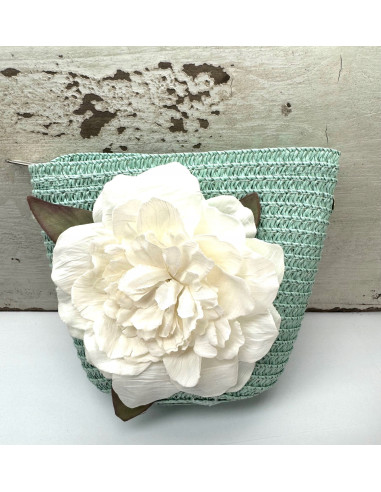 Torebka dziecięca Koszyczek pleciony Kwiatek...