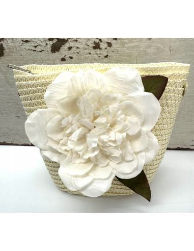 Torebka dziecięca Koszyczek pleciony Kwiatek...