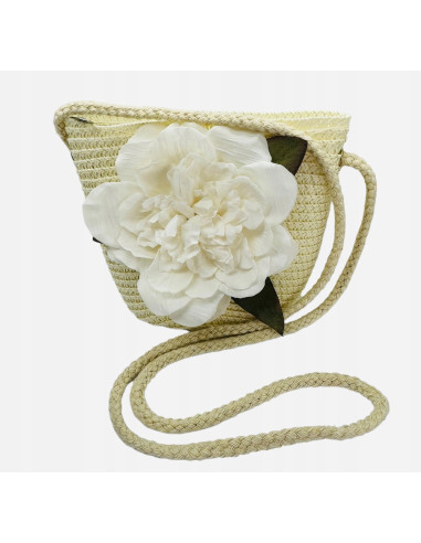 Torebka dziecięca Koszyczek pleciony Kwiatek...