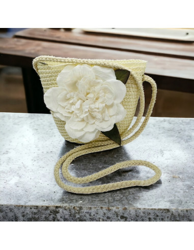 Torebka dziecięca Koszyczek pleciony Kwiatek...