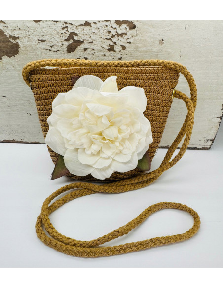 Torebka dziecięca Koszyczek pleciony Kwiatek Kwiat