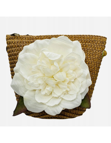 Torebka dziecięca Koszyczek pleciony Kwiatek Kwiat