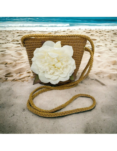 Torebka dziecięca Koszyczek pleciony Kwiatek Kwiat