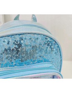 Plecak dla dziewczynki z cekinami podróż z Kwiatkiem 2