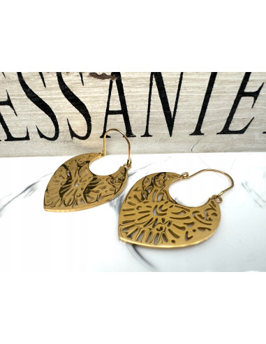 Kolczyki HAMSA ze stali chirurgicznej stal...