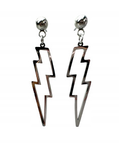 Kolczyki ze stali chirurgicznej BŁYSKAWICA Lolita...