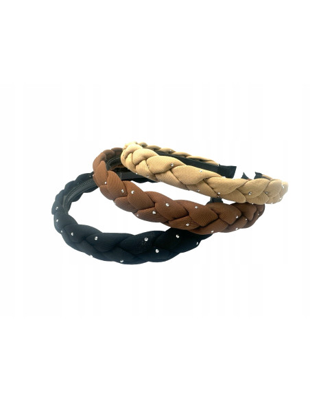 Lolita Accessories opaska do włosów kolekcja NATURA Warkocz