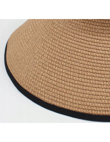 Daszek na głowę słomkowy pleciony...