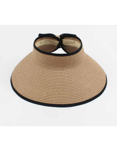 Daszek na głowę słomkowy pleciony...