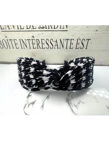 Lolita Accessories opaska do włosów W PEPITKĘ...