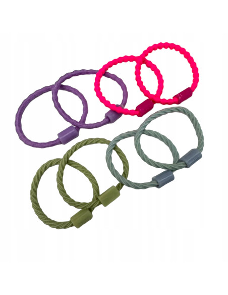 Gumki do włosów dla dziecka dziewczynki Lolita Accessories Zestaw 8 sztuk