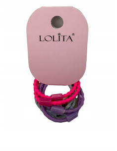 Gumki do włosów dla dziecka dziewczynki Lolita... 2