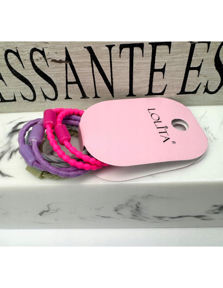 Gumki do włosów dla dziecka dziewczynki Lolita Accessories Zestaw 8 sztuk