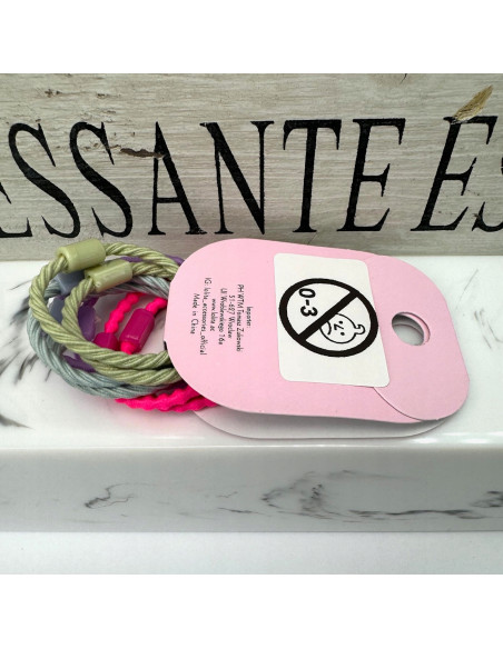 Gumki do włosów dla dziecka dziewczynki Lolita Accessories Zestaw 8 sztuk